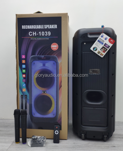 Dual 10 ''<span class=keywords><strong>XBOOM</strong></span> Micrófono Karaoke <span class=keywords><strong>Altavoz</strong></span> - Product Image 3