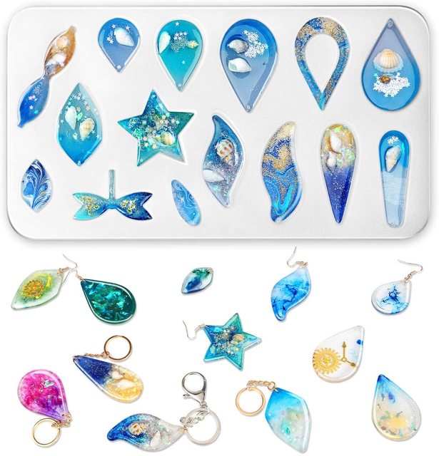 2021 DIY Crafts Silicone Resin Molds for Jewelry