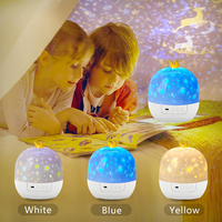 Projecteur Galaxie Couronne 21 en 1 Lampe Lumineuse Décoration de Chambre à Coucher Nuit Joyeux Anniversaire Projection Étoilée pour Chambre à Coucher Noël Enfants
