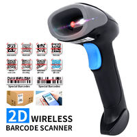 Escáner de Códigos de Barras 1D 2D Portátil 659DB, Lector USB Automático de Códigos QR para Pagos Móviles, Tiendas, Supermercados y Almacenes
