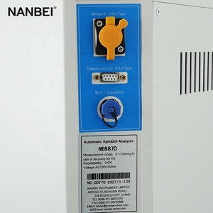 लैब परीक्षण के लिए kjeldahl विश्लेषण उपकरण पाचन नाइट्रोजन आसवन उपकरण - Product Image 5