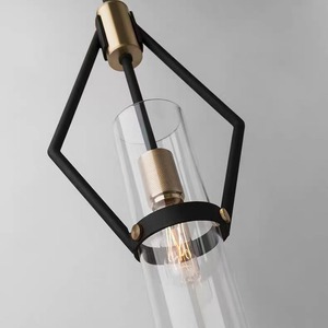 Nordic Style Postmodern Minimalist Pendant <b>Light</b> Creative Unique Molecular Glass Chandelier for Living Room Study <b>Dining</b> Room - Product Image 6