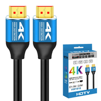 Cable 4K de Alta Velocidad de 1.5M con Revestimiento de PVC, 60Hz Ultra, para Laptop, Monitor, PS5, PS4, Proyector, Cámara, Altavoz