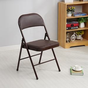 Muebles de jardín con marco de <span class=keywords><strong>metal</strong></span> para acampar, silla plegable portátil acolchada para reuniones, restaurantes, hoteles y reuniones - Product Image 5