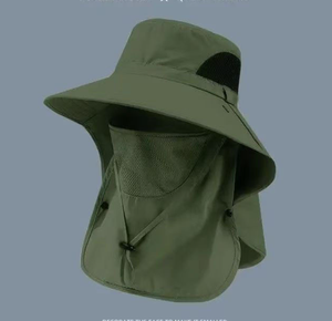 DFC05 Casquette de voyage d'extérieur anti-UV, nouvelle protection solaire détachable, chapeau de pêcheur pour l'été, protection UV pour l'alpinisme et les activités de plein air - Product Image 3