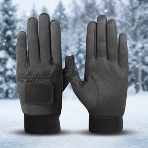 Premium Quality Custom Golf <b>Gloves</b> <b>for</b> <b>Men</b> Waterproof Breathable PU Leather <b>Touchscreen</b> Grip Hook & Loop Closure - Product Image 4