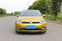 Welta Präzise Passform Verstärkter Frontsplitter Verschleißfester Unterer Spoiler Auto-Karosserie-Modifikationsteile für 2018-2019 VW Golf MK7.5
