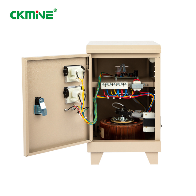 CKMINE Servo Voltage Regulator Stabilizer 5KVA 3KVA 2KVA 1KVA Single Phase 220V 110V Auto Transformer Converter for Countries