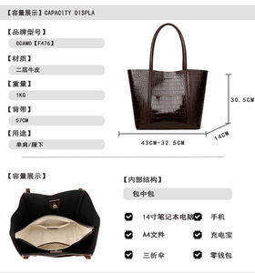 New High Quality Women Messenger Bags for Women Genuine Leather Handbags Crossbody Bags Ladies Shoulder Bags <b>Tote</b> Top-handle - Product Image 2