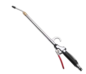 Pistolet souffleur pneumatique robuste, pistolet à air comprimé avec buse en alliage d'aluminium, pistolet à air haute pression pour souffler la poussière - Product Image 2