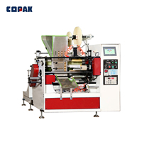Machine automatique de fabrication de papier de masquage COPAK BX-600 avec option papier crépon, cœur PLC, puissance 1,5 kW