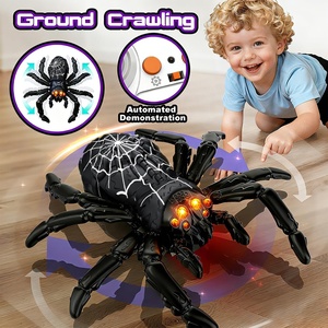 Juguete de Araña Trepadora de Pared con Control Remoto de 2.4G, 360 °   Robot Araña Eléctrico con Control Remoto, Giratorio, para Escalar Paredes, Techos y Pisos, con Luces - Product Image 4
