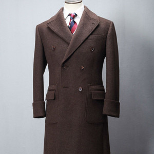 <span class=keywords><strong>Trench</strong></span> da <span class=keywords><strong>uomo</strong></span> sottile in lana con scollo a v Top Streetwear impermeabile <span class=keywords><strong>lungo</strong></span> per Parka taglie forti autunno inverno - Product Image 1