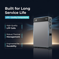 Sistema Solar Híbrido CFE PowerStream 8 Todo en Uno ESS 4kW 8kWh con Batería de Almacenamiento LiFePO4 y UPS de 6200W MPPT 10ms