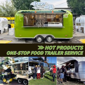 ตู้ขายอาหารแบบเคลื่อนที่มีอุปกรณ์ครบครัน OEM ตู้ขายขนมหวานขนมหวานรถเข็นอาหารเบเกอรี่ - Product Image 4