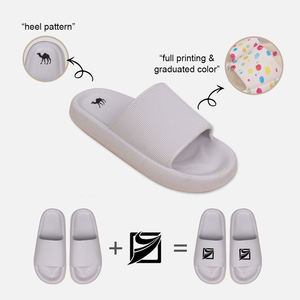 Pantoufles personnalisées à fourrure pour femmes en fausse fourrure croisée en peluche douce automne hiver de couleur unie - Product Image 4