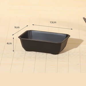 Maceta de entrenamiento de bonsái rectangular de plástico <span class=keywords><strong>pequeño</strong></span> de 18cm/7,08 pulgadas <span class=keywords><strong>para</strong></span> suculentas y árboles - Product Image 6