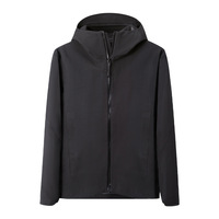 Veste bomber softshell sportive unisexe personnalisée ODM pour l'extérieur, légère, respirante, à capuche, coupe-vent, imperméable, fermeture éclair sur le devant