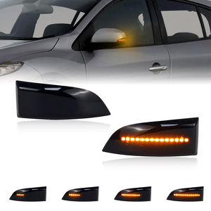 Clignotants Dynamiques à LED pour Rétroviseurs Latéraux de <span class=keywords><strong>Renault</strong></span> Megane 3 MK3 Fluence <span class=keywords><strong>Scenic</strong></span> Laguna III, Indicateurs Séquentiels - Product Image 1