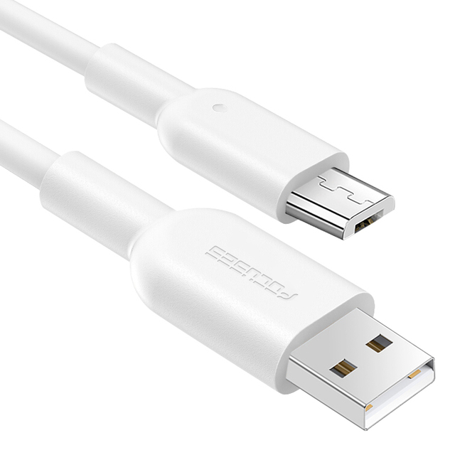 For Micro USB 2.0 Fast Charging Data Cable with Braid Shielding 1M Length for Computer Camera for Devices