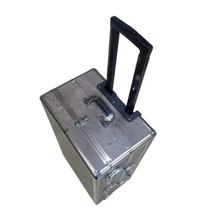 Benutzer definierte Marke Vintage Trolley Handgepäck Koffer Valise de Voyage PC Gepäcks ets Reises pinner Koffer