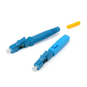 Connecteur rapide LC UPC pré-polis de haute qualité Aoptke, adaptateur rapide pour <span class=keywords><strong>fibre</strong></span> <span class=keywords><strong>optique</strong></span> FTTH, équipement bleu installable sur le terrain, 10 pièces/boîte - Product Image 1