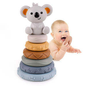 새로운 핫 세일 어린이 장난감 다채로운 아기 학습 교육 빌딩 블록 쌓기 장난감 - Product Image 2