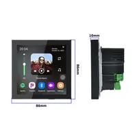 Amplificateurs audio intelligents pour la maison UEMON 4 pouces, ensemble Bluetooth WiFi 2*25W, amplificateur mural, musique d'ambiance, hôte pour les systèmes de cinéma maison