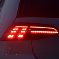 Feux arrière LED pour VW Golf 7, Golf Mk7, Mk6, Mk5, Mk4, Mk2, 8, 7.5, 7, 6, 5, 4, avec animation DRL et freinage, 12V 6000K