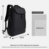 Sac à dos de grande capacité pour ordinateur portable pour hommes Sac de voyage multifonctionnel en polyester pour les loisirs