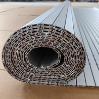 Prix direct usine couverture de rideaux de protection en aluminium Flexible CNC Machine bouclier couvercle de soufflet en aluminium
