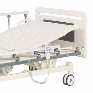 <span class=keywords><strong>เตียง</strong></span>ผู้ป่วยแบบปรับได้ 3 ฟังก์ชั่น แบบหมุนมือ 3 ขั้ว สำหรับโรงพยาบาล ขาย - Product Image 4