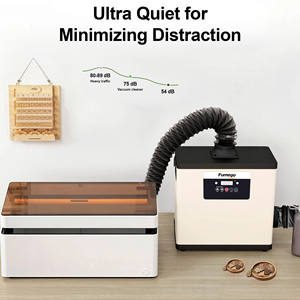 उच्च सक्शन पावर और छोटे आकार के धूल कलेक्टर डेस्कटॉप लेजर उत्कीर्णन 3 डी प्रिंटिंग धुएं और गंध हटाने के लिए उपयुक्त - Product Image 3