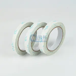 2024 Taping Manufacturer Acrylic Glue Double-Sided Adhesive Tape Custom Jumbo Paper Self-Adhesive Tape For Paper Clothes