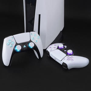 EXtremeRate Kit LED DTF Multicolor Iluminado para D-Pad, Thumbstick, Botones Share, Home y Face para Controles PS5 BDM-010 y BDM-020 - Product Image 5