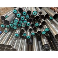 Roller Industri Polos dengan Lapisan Luar Halus yang Dipoles Mengurangi Hambatan Gerak dalam Sistem Konveyor