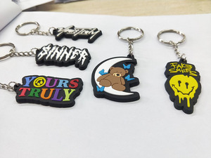 Wholesale 2D 3D PVC <b>Keychains</b> with <b>Custom</b> Logo No Minimum Order for Promotion Gifts - Product Image 4