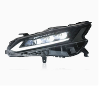 Phare avant modifié pour Nissan Altima Teana 19-22, projecteur LED à trois yeux, DRL, clignotant séquentiel, ensemble de phares avant amélioré