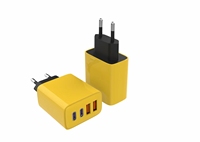 Nouveau modèle de chargeur QC PD 45W 50W 65W 2C+A GaN, chargeur super rapide pour iPhone 15 16 17