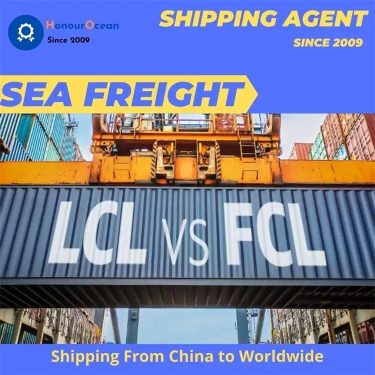 화물선 해양 화물 운송업자 중국 배송 주소 공급 업체 FCL LCL 수입 독일 수출