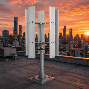 Générateur éolien à axe vertical de type H de 5 kW avec contrôleur H-5kw pour toit - Product Image 1