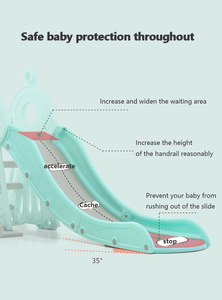 Hobby Tree Chủ Đề Bạch Tuộc Mới Trẻ Em Giá Rẻ Nhựa Bé Trong Nhà Kid Slide - Product Image 3