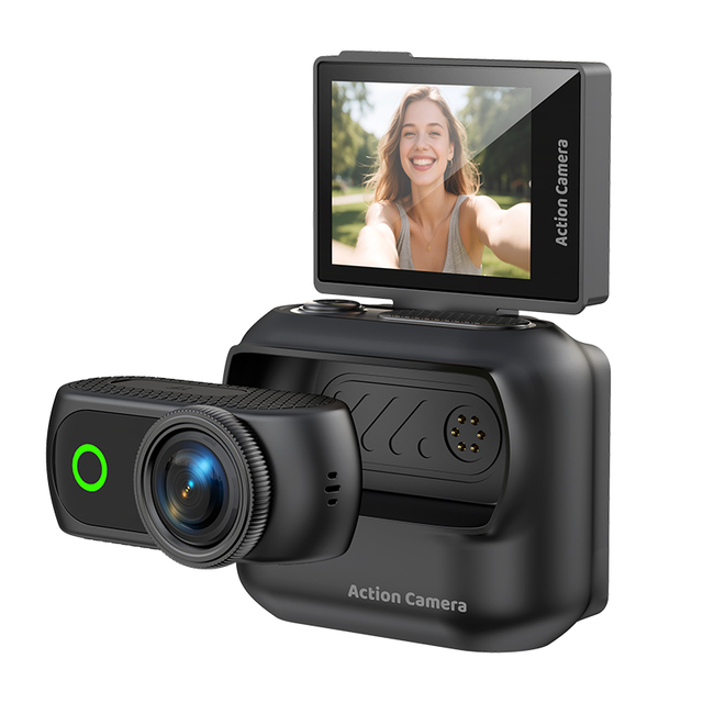 New Ingenious Magnetic Mini Thumb Camera 1080PHD WIFI Compact Action Camera with Detachable Body Power Case 3Hrs Working Pet Cam