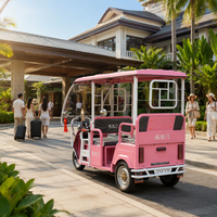Tricycle électrique de luxe pour le tourisme, idéal pour les hôtels, les centres de villégiature et les excursions en plein air
