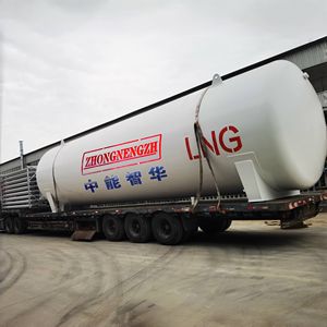 50m3 m3 Cryogenic أفقي 0.0 خزان غاز طبيعي وميثان LNG 8a معدات للبيع - Product Image 4