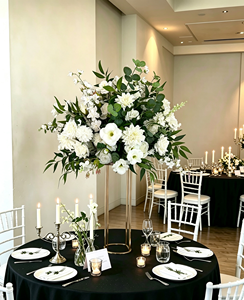 Centrotavola Decorativo a Sfera di Fiori Artificiali Ispirato alla Natura Primaverile Verde, Decorazione per Matrimoni e Feste - Product Image 2