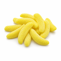 Bonbons gélifiés acidulés aux saveurs de fruits assortis, en vrac, vente en gros, fabrication sur mesure OEM ODM, marque privée, fabricant TIK TOK Halal