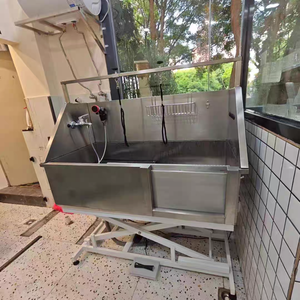 อ่างอาบน้ำไฟฟ้าสำหรับสัตว์เลี้ยงทำจากสแตนเลสสตีลหรูหราสำหรับใช้ในห้องน้ำสร้างด้วยเหล็กให้สุนัขเสริมสวย - Product Image 5