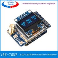 Récepteur d'images VRX-75DF 6172 GHz et récepteur vidéo 72 GHz pour drones FPV avec 1080p FHD et utilisation en intérieur