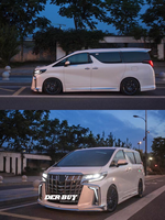 Kit carrosserie Alphard, mise à niveau de l'ancien Alphard vers le nouveau, mise à niveau de 2015-2022 vers le lifting de 2023